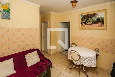 Sala de apartamento para alugar com 2 quartos, 49m² em Letícia, Belo Horizonte