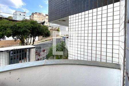 Varanda do Quarto 1 de apartamento à venda com 3 quartos, 78m² em Santa Tereza, Belo Horizonte