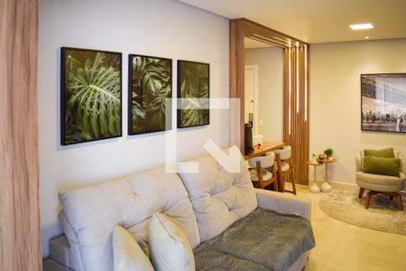 Sala de apartamento à venda com 2 quartos, 90m² em Vila Gomes Cardim, São Paulo