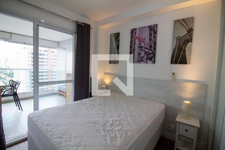 Suíte de apartamento para alugar com 1 quarto, 43m² em Brooklin, São Paulo
