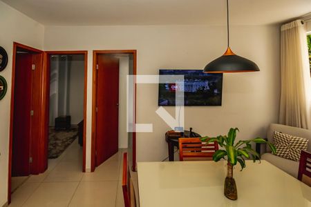 Sala de apartamento à venda com 2 quartos, 60m² em Dona Clara, Belo Horizonte