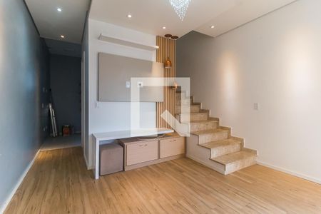 Sala de casa de condomínio para alugar com 2 quartos, 75m² em Vila Sao Paulo, Mogi das Cruzes