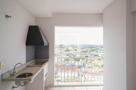 Varanda gourmet de apartamento para alugar com 2 quartos, 66m² em Fundação, São Caetano do Sul