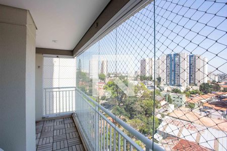 Varanda da Sala de apartamento à venda com 3 quartos, 78m² em Centro, Diadema