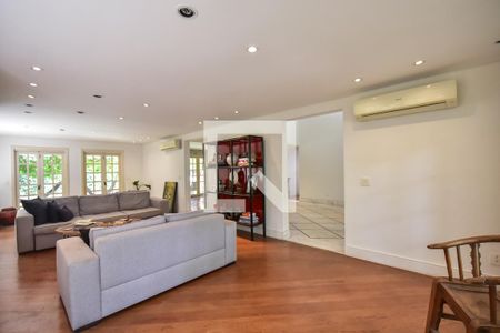 Sala de casa de condomínio à venda com 4 quartos, 480m² em Super Quadra Morumbi, São Paulo
