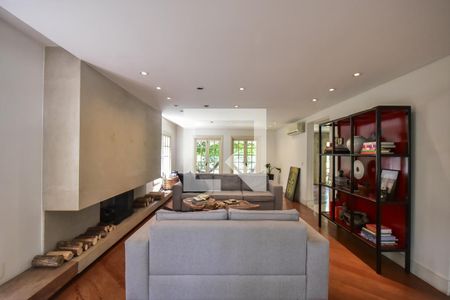 Sala de casa de condomínio à venda com 4 quartos, 480m² em Super Quadra Morumbi, São Paulo