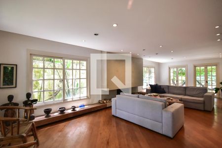 Sala de casa de condomínio à venda com 4 quartos, 480m² em Super Quadra Morumbi, São Paulo