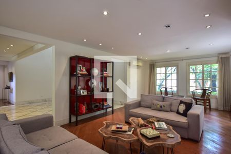 Sala de casa de condomínio à venda com 4 quartos, 480m² em Super Quadra Morumbi, São Paulo