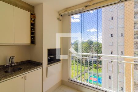 Varanda de apartamento à venda com 3 quartos, 75m² em Usina Piratininga, São Paulo