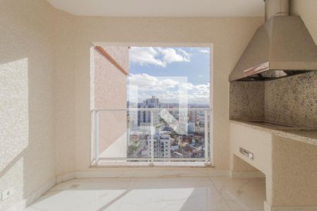 Varanda gourmet de apartamento para alugar com 3 quartos, 132m² em Vila Guarani, Mauá