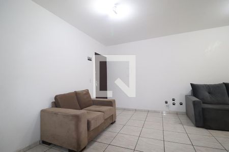 Sala de apartamento para alugar com 2 quartos, 54m² em Jardim Santo André, Santo André