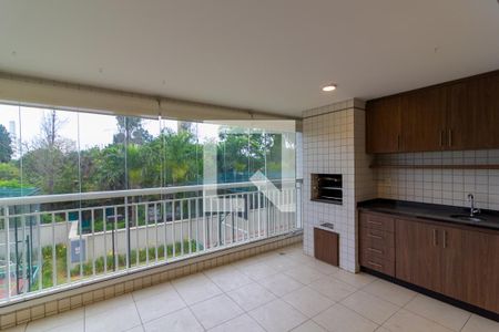 Varanda de apartamento à venda com 3 quartos, 136m² em Jurubatuba, São Paulo