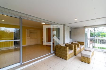 Varanda de apartamento à venda com 3 quartos, 136m² em Jurubatuba, São Paulo