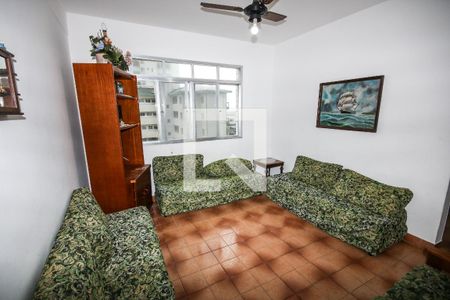 Sala de apartamento para alugar com 1 quarto, 58m² em Guilhermina, Praia Grande