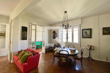 Sala de apartamento à venda com 2 quartos, 135m² em Botafogo, Rio de Janeiro