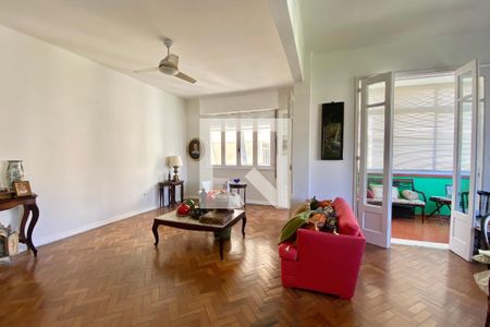 Sala de apartamento à venda com 2 quartos, 135m² em Botafogo, Rio de Janeiro