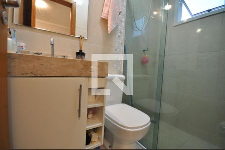 Banheiro da Suíte 1 de casa de condomínio à venda com 2 quartos, 90m² em Jardim Brasil (zona Norte), São Paulo