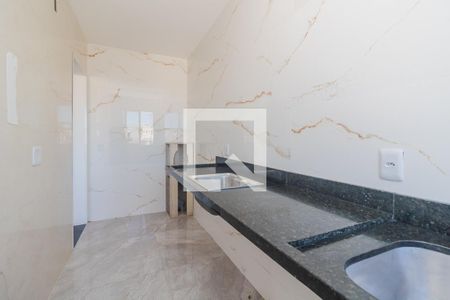 Cozinha de kitnet/studio para alugar com 1 quarto, 40m² em Medianeira, Porto Alegre