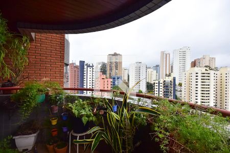 Varanda de apartamento para alugar com 3 quartos, 145m² em Morumbi, São Paulo