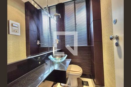 Lavabo de apartamento à venda com 4 quartos, 152m² em Sion, Belo Horizonte