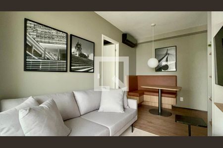 Sala de apartamento para alugar com 1 quarto, 41m² em Jardins, São Paulo