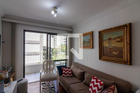 Sala de apartamento à venda com 2 quartos, 70m² em Indianópolis, São Paulo