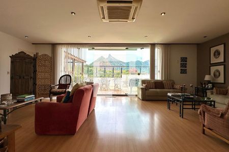 Sala de apartamento à venda com 4 quartos, 300m² em Laranjeiras, Rio de Janeiro