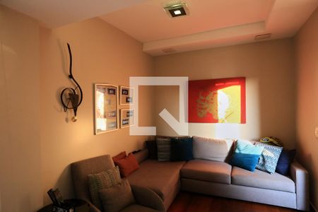 Sala de TV de apartamento à venda com 3 quartos, 254m² em Cidade Nova, Belo Horizonte