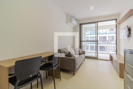 Sala/Cozinha de apartamento para alugar com 1 quarto, 39m² em Sumaré, São Paulo