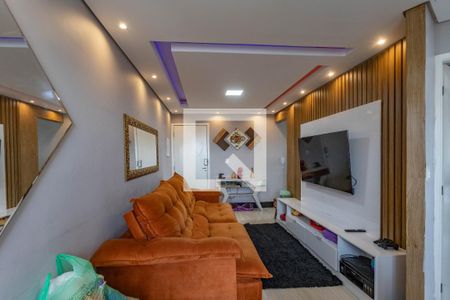 Sala de apartamento para alugar com 2 quartos, 53m² em Baeta Neves, São Bernardo do Campo