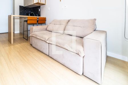 Sala/Cozinha de apartamento para alugar com 1 quarto, 31m² em Pompeia, São Paulo