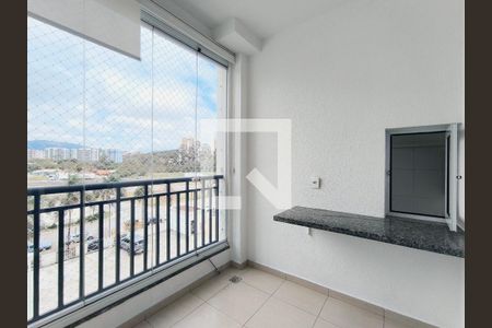 Varanda da Sala de apartamento para alugar com 2 quartos, 63m² em Jardim Ana Maria, Jundiaí