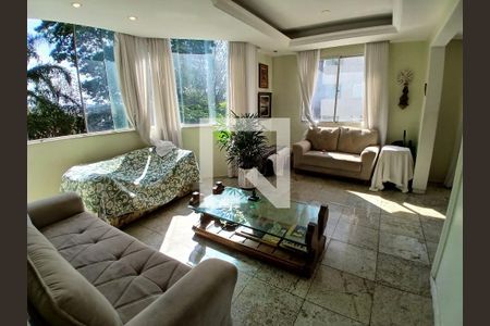 sala de apartamento à venda com 3 quartos, 130m² em Cruzeiro, Belo Horizonte