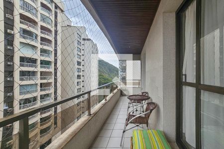 Varanda da Sala de apartamento para alugar com 3 quartos, 98m² em Centro, Guarujá