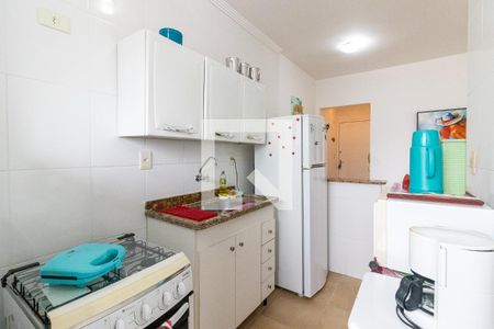 Sala/Cozinha de apartamento para alugar com 1 quarto, 40m² em Vila Tupi, Praia Grande