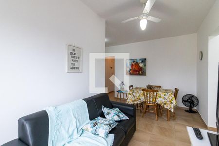 Sala/Cozinha de apartamento para alugar com 1 quarto, 40m² em Vila Tupi, Praia Grande