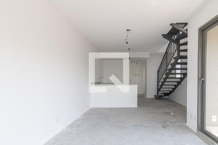 Sala de apartamento à venda com 1 quarto, 74m² em Indianópolis, São Paulo