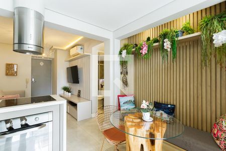 Sala de apartamento para alugar com 1 quarto, 50m² em Vila Olímpia, São Paulo