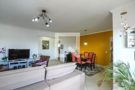 Sala de apartamento para alugar com 3 quartos, 120m² em Nova Petrópolis, São Bernardo do Campo