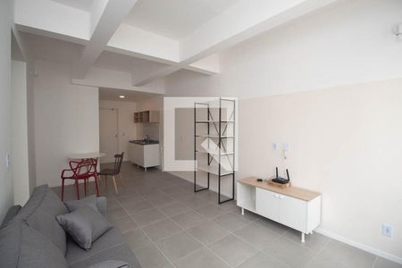 Sala/Cozinha de apartamento para alugar com 2 quartos, 52m² em República, São Paulo