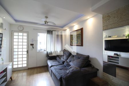 Sala de casa de condomínio à venda com 2 quartos, 70m² em Taquara, Rio de Janeiro