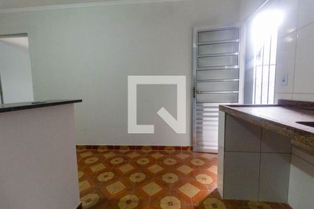Sala/Cozinha de casa para alugar com 1 quarto, 75m² em Jardim Três Marias, São Paulo