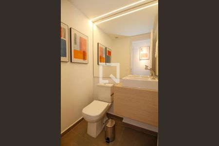Lavabo de apartamento para alugar com 1 quarto, 80m² em Jardim Paulista, São Paulo