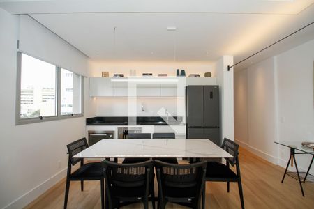 Sala/Cozinha de apartamento para alugar com 1 quarto, 80m² em Jardim Paulista, São Paulo