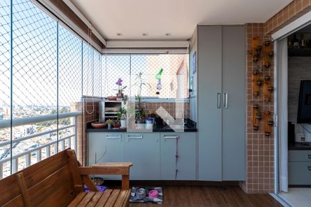 Varanda da Sala de apartamento para alugar com 2 quartos, 61m² em Vila Dom Pedro Ii, São Paulo