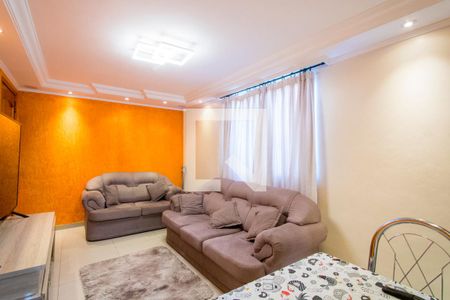 Sala de apartamento à venda com 2 quartos, 55m² em Jardim Alvorada, Santo André