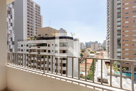 Varanda de apartamento à venda com 1 quarto, 32m² em Itaim Bibi, São Paulo