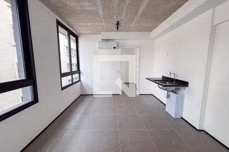 Sala/Cozinha de apartamento para alugar com 2 quartos, 33m² em Cerqueira César, São Paulo