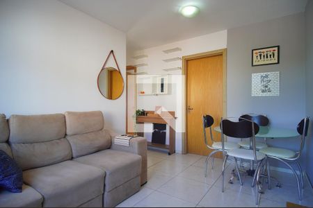 Sala de apartamento para alugar com 2 quartos, 64m² em Hamburgo Velho, Novo Hamburgo