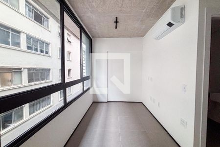 Sala/Cozinha de apartamento para alugar com 1 quarto, 24m² em Cerqueira César, São Paulo
